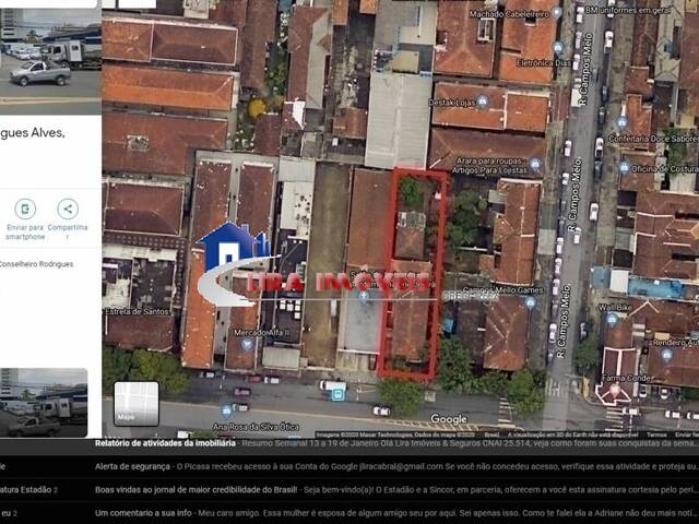 #545 - Casa para Venda em Santos - SP - 1